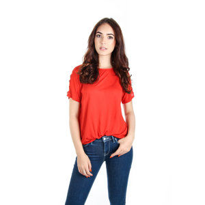 Pepe Jeans dámské červené tričko Kelli - M (274)